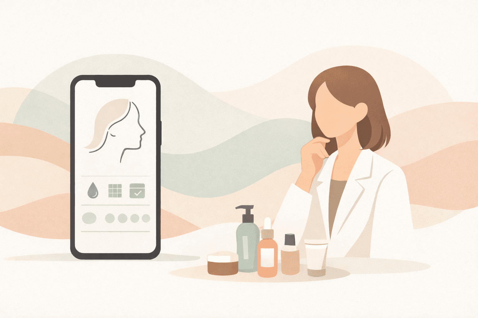 1分で完了。スマホがあなたの専属美容部員に。「チョイスキン」の使い方