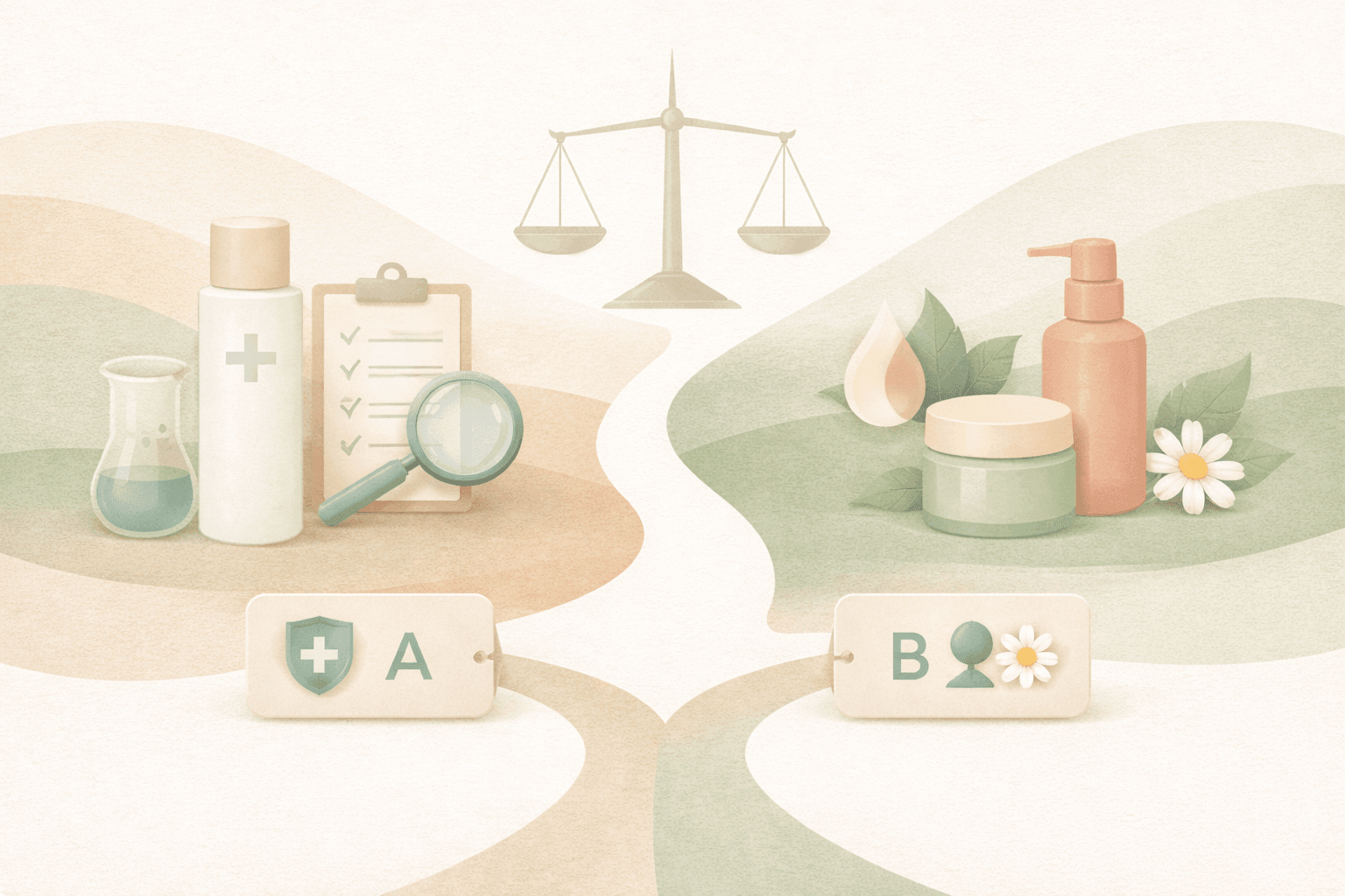 どっちを選ぶのが正解?「医薬部外品」と「一般化粧品」を分けた理由